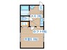 Maison RATIS 1Kの間取り