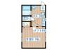 Maison RATIS 1Kの間取り