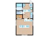 Maison RATIS 1Kの間取り
