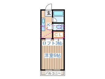 間取図 SUNGREEN nakayama(1－5)