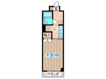 間取図 ﾊｲﾂ袖振丁