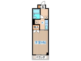 間取図 ﾊｲﾂ袖振丁