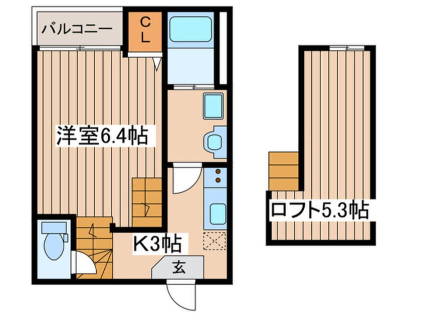 間取図 グランドール原町