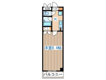 間取図 プラウドフラット五橋