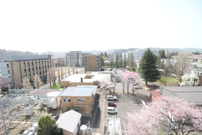 室内からの展望 プラウドフラット五橋