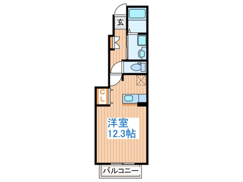 間取図 クレディ・メゾン