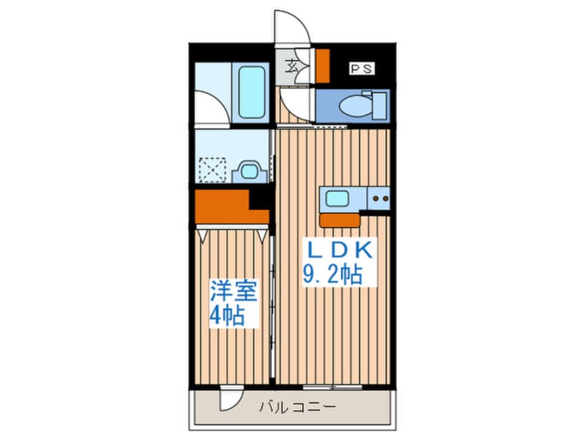 間取図 Ａｒｖｉｔａ宮城野