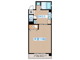 間取図 シエロ北四番丁