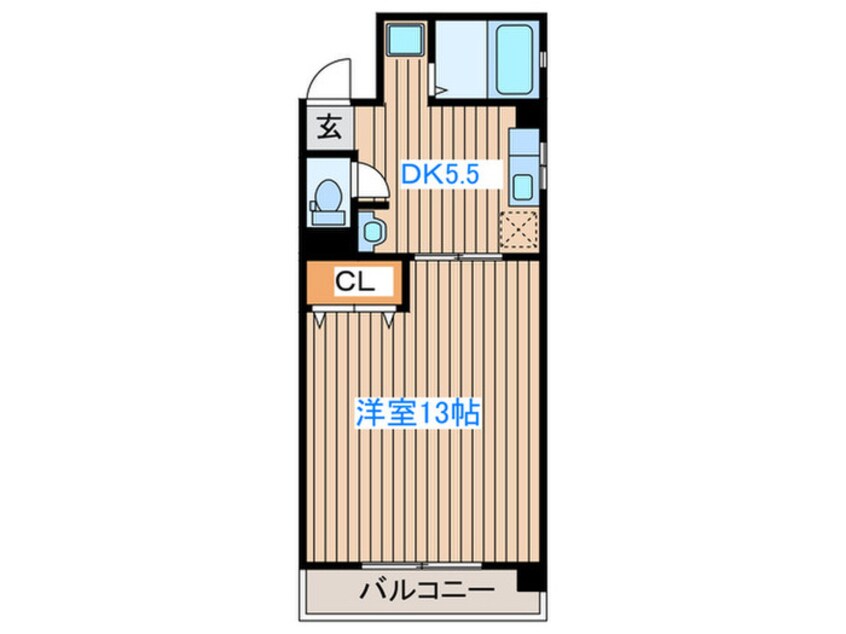 間取図 シエロ北四番丁