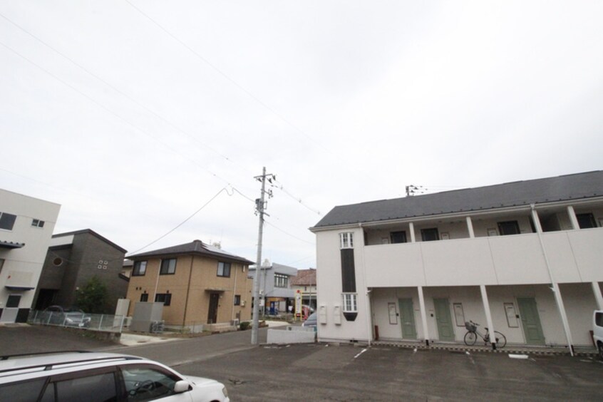 室内からの展望 ﾎﾜｲﾄｷｬｯｽﾙ六丁の目ﾋﾞﾚｼﾞB棟