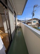 ベランダ・バルコニー メルシーハイツ飯田　Ａ棟