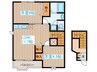 クレストール光陽 2LDKの間取り