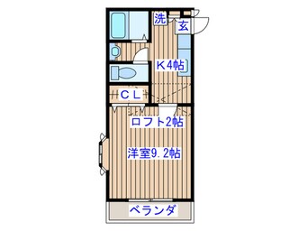 間取図 コーポ太陽