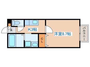 間取図 ヴィルボナール