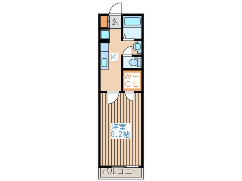 間取図 Ｖｉｎ　ｐｅａｒｌ