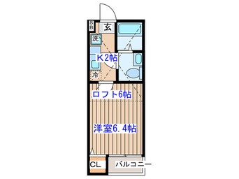 間取図 ヴァンベール宮町