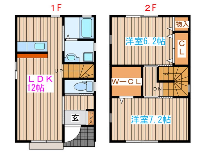 間取図 アヴァンセタウンＭ棟(上飯田)