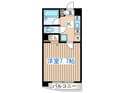 カ－サ・デ・セントロの間取図