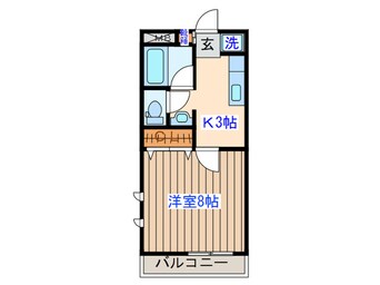 間取図 グランシティ黒松