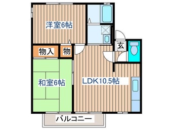 間取図 ファラオⅡ