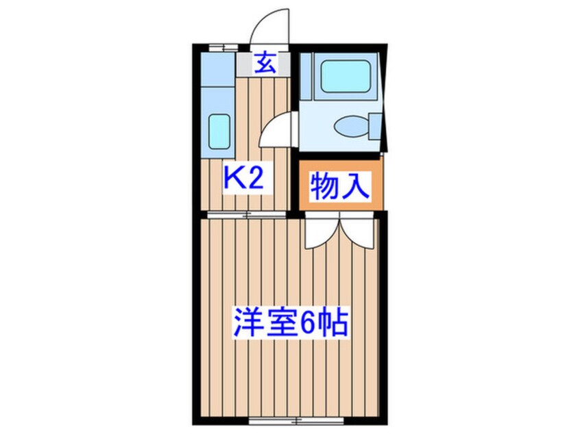 間取図 サニーライフ　原町