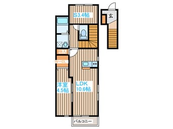 間取図 ハッピーヒル