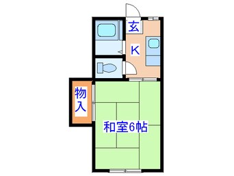 間取図 ファミ－ユ森谷