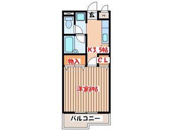 間取図 ア－バンライフ柏木