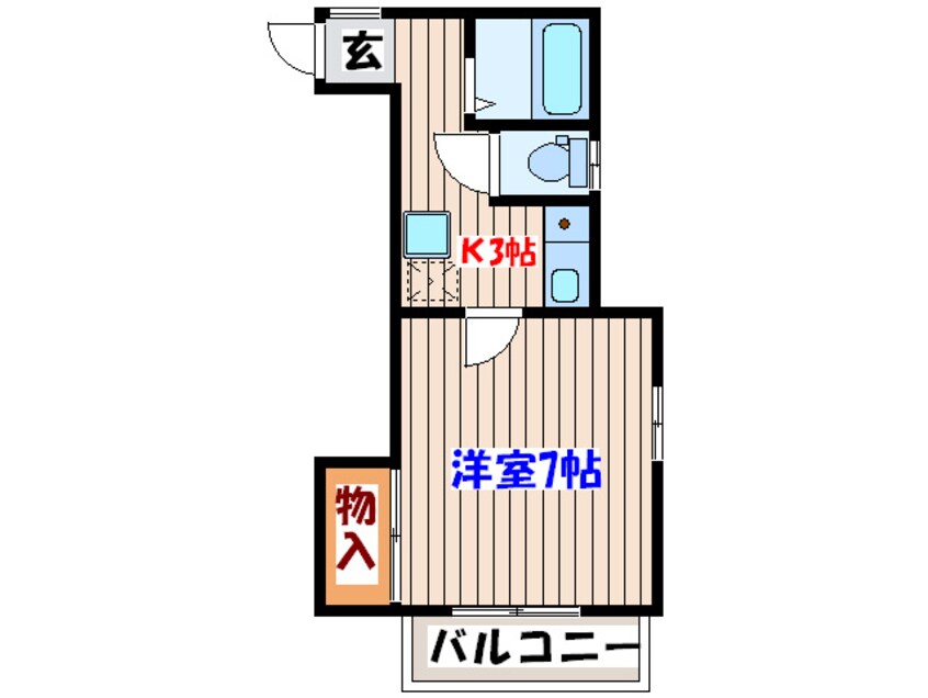 間取図 ア－バンハイツ安養寺