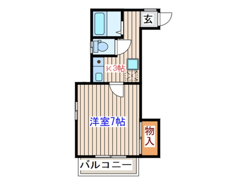 間取図 ア－バンハイツ安養寺