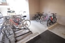 駐輪場 エクセルフラッツ