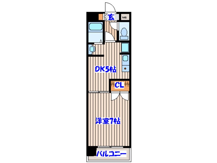 間取図 ロータス泉中央