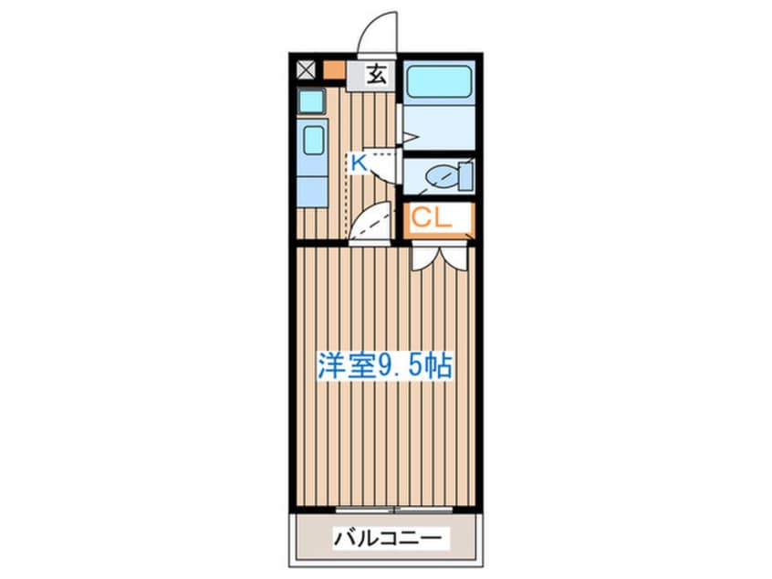 間取図 ヴァルーンレイム21
