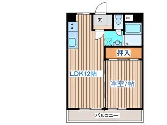 間取図 サンハイツ柏木