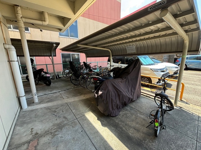 駐輪場 サンハイツ柏木