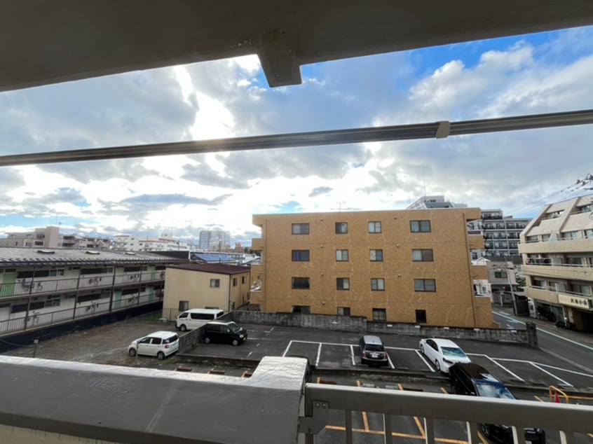 室内からの展望 サンハイツ柏木