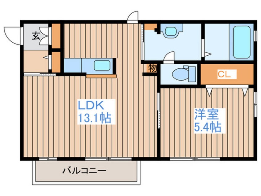 間取図 サンシャインSATOⅢ