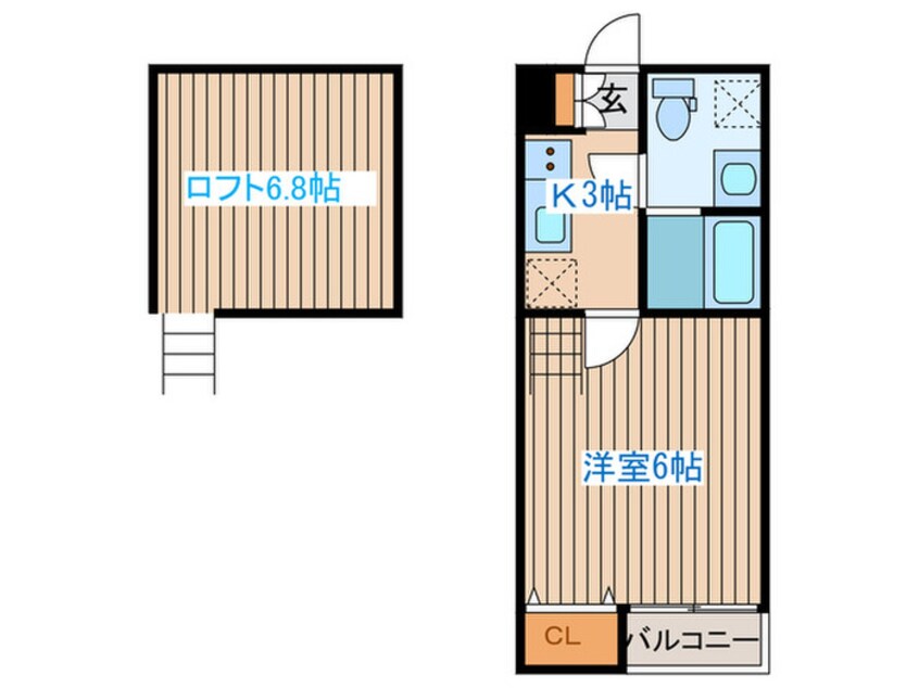 間取図 グレイス西中田