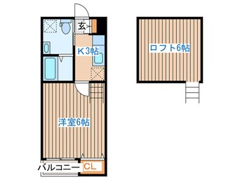 間取図 グレイス西中田