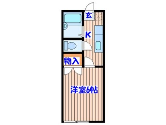 間取図 ビレッジ柏木