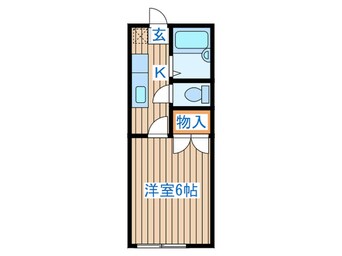 間取図 ビレッジ柏木