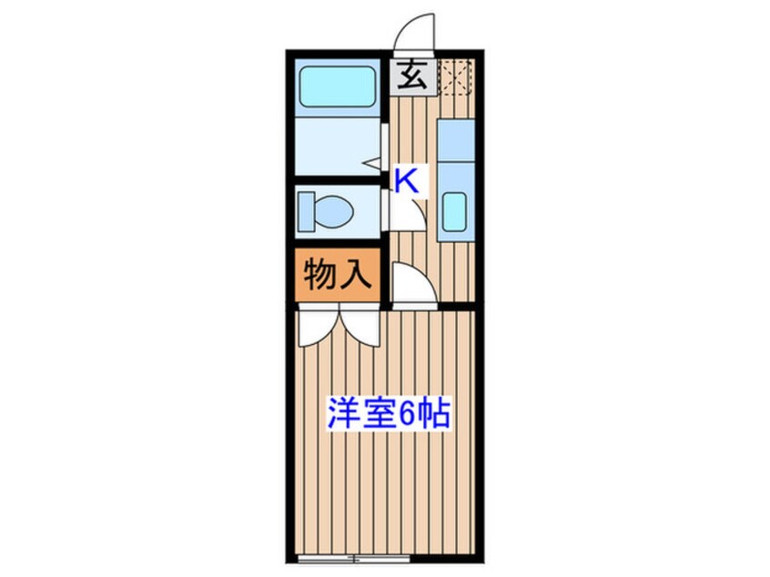 間取図 ビレッジ柏木