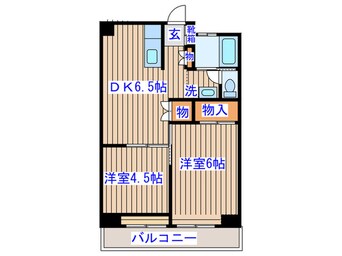 間取図 亀兵ビル