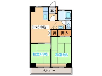 間取図 亀兵ビル