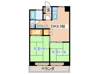 間取図 亀兵ビル