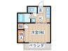 ハウス　ｲﾚﾌﾞﾝ 1Kの間取り