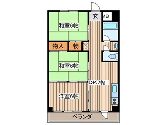 間取図 沼田ハイツ