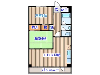 間取図 沼田ハイツ