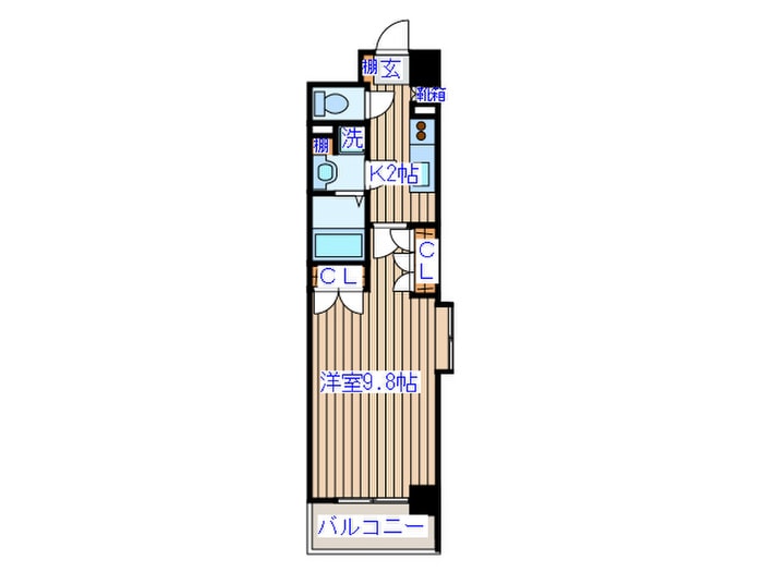 間取り図 木町通一丁目レジデンス