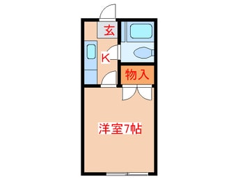 間取図 八木山ハイツ